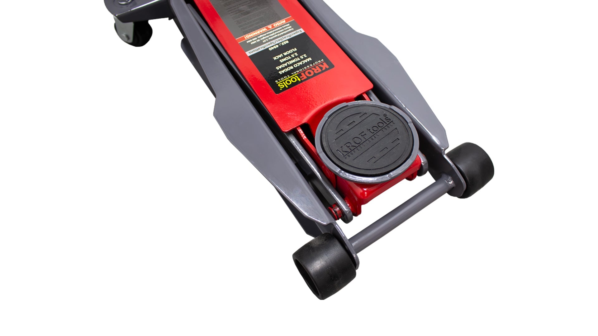 Zdvihák s dvojitým valcom, nízkoprofilový - krokodíl 2,5t Kroftools