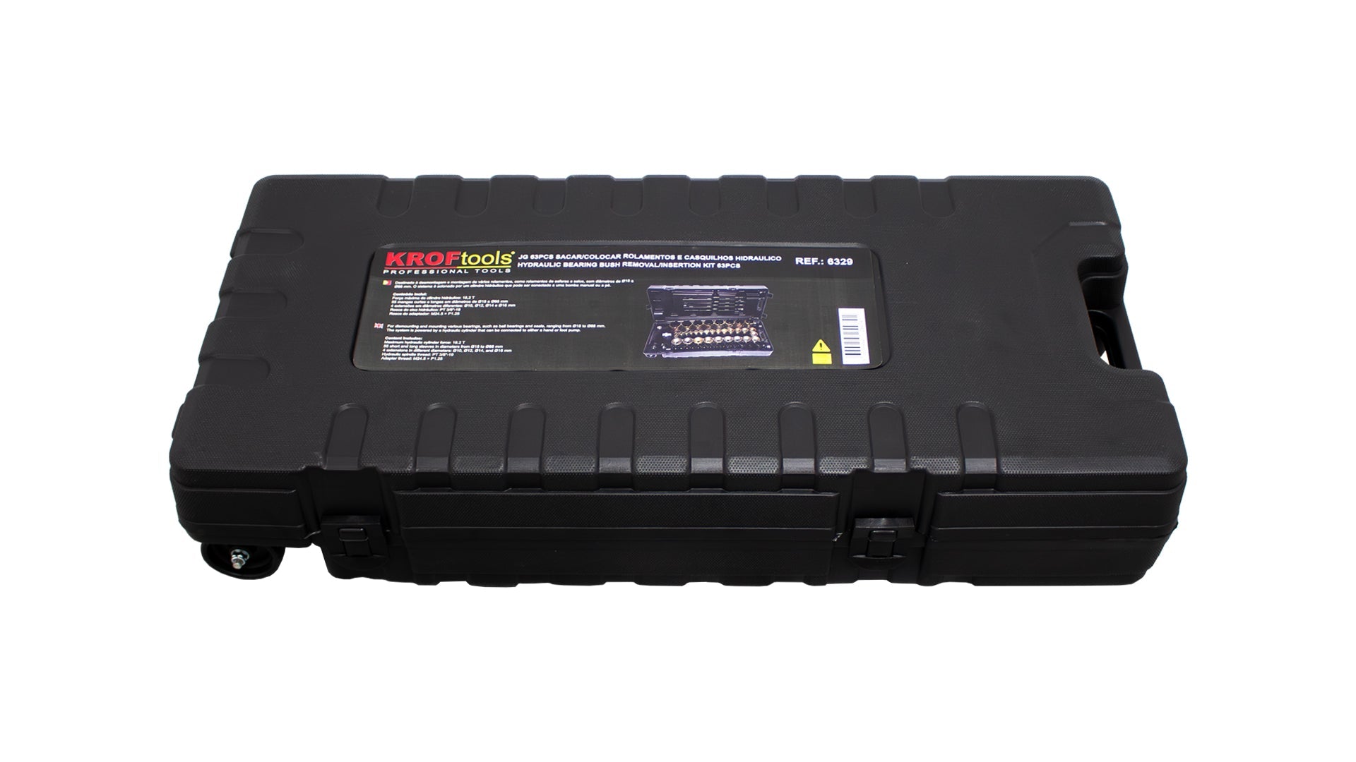 Sada hydraulických prípravkov na montáž a demontáž ložísk a silentblokov 63ks