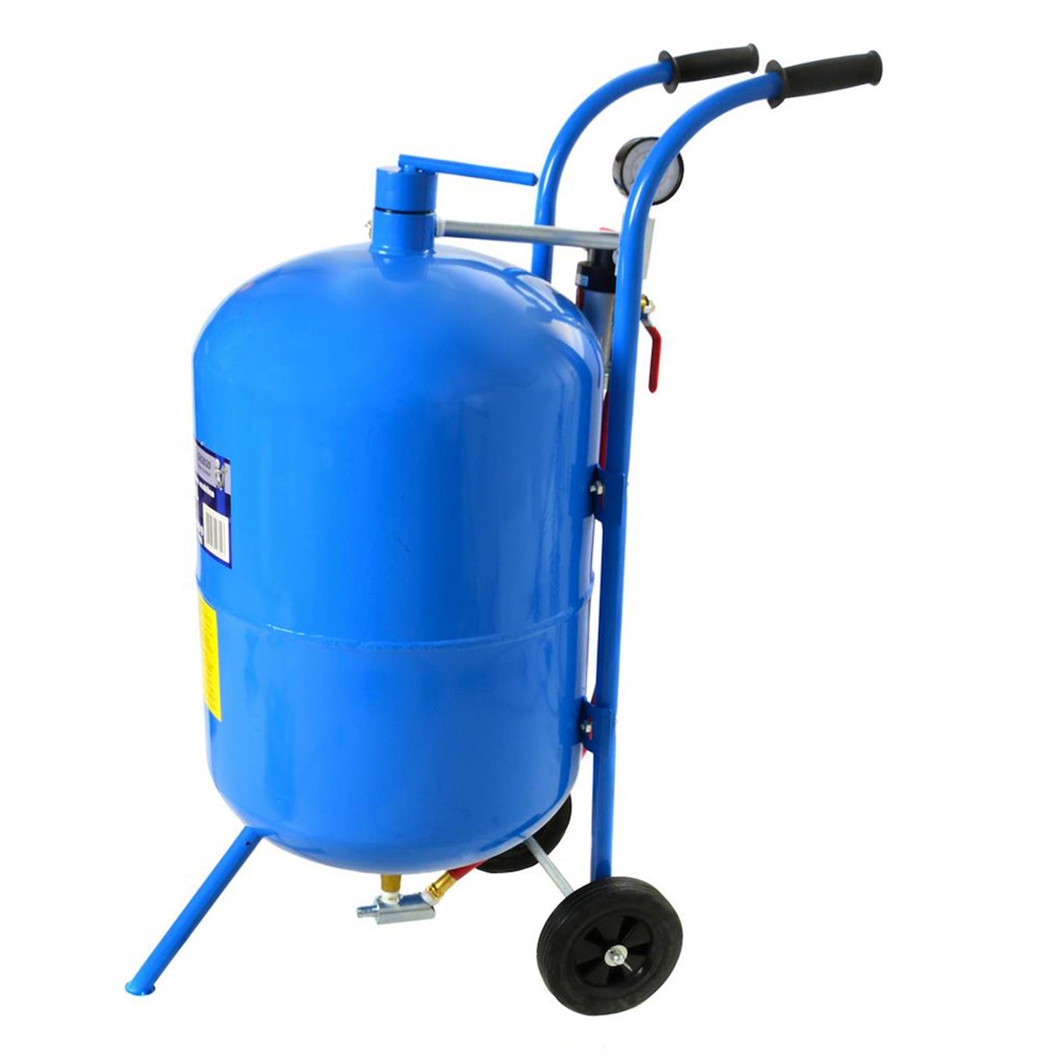 Mobilná exteriérová pieskovačka 80l / 20gal