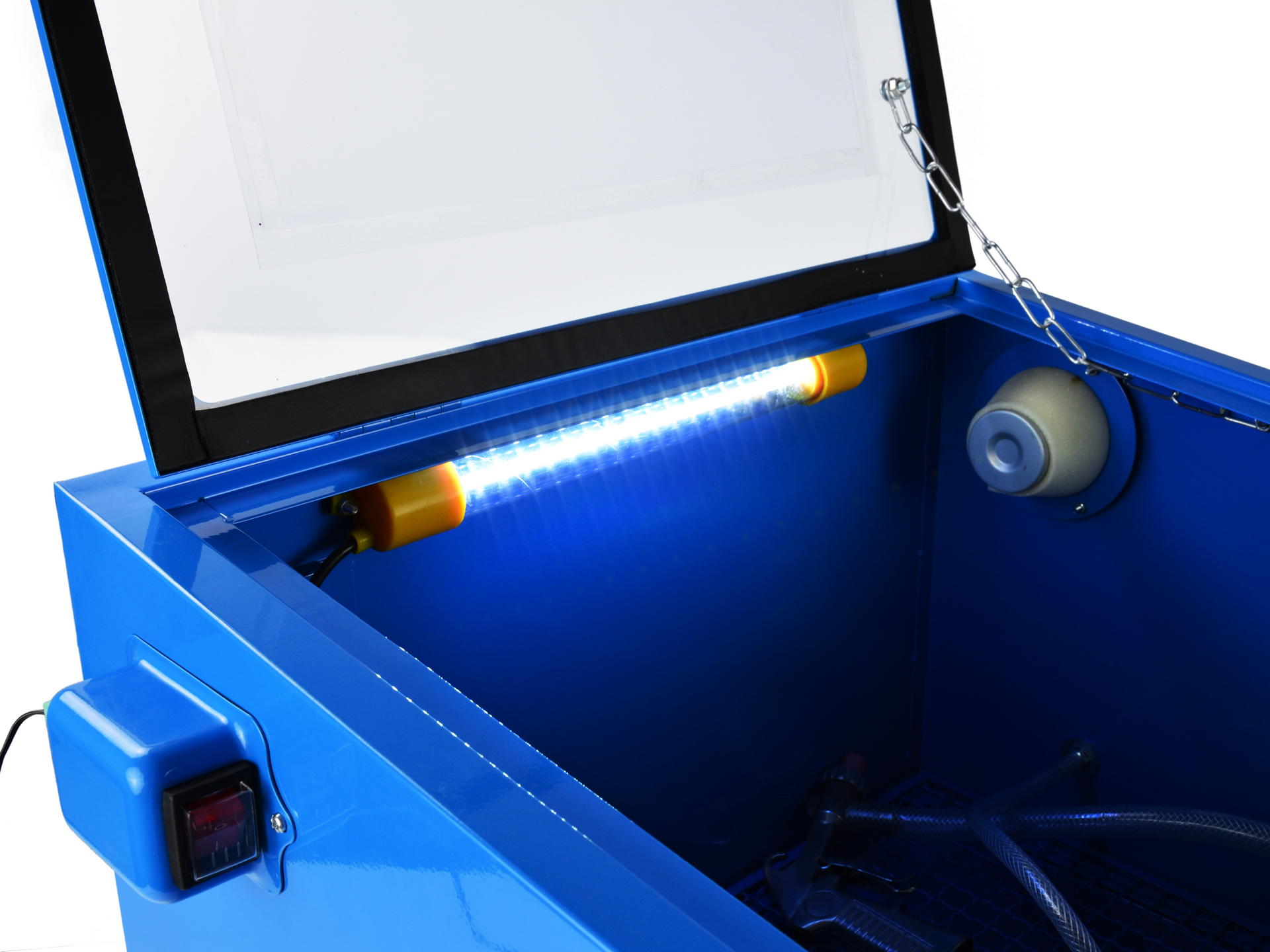 Pieskovacia kabína - box 90l Geko