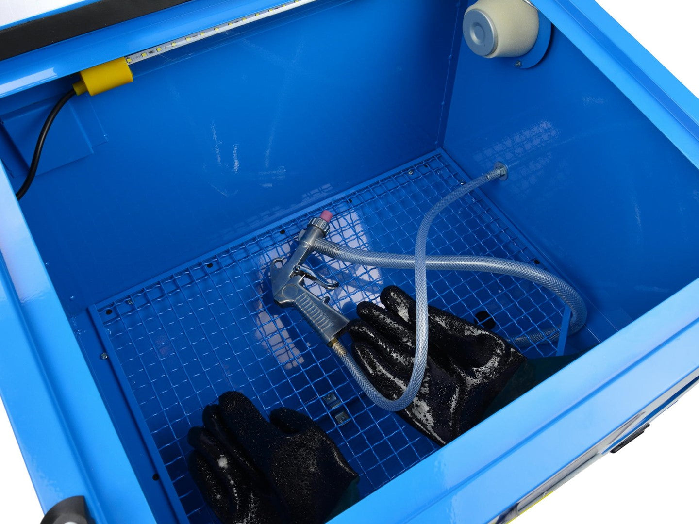 Pieskovacia kabína - box 90l Geko