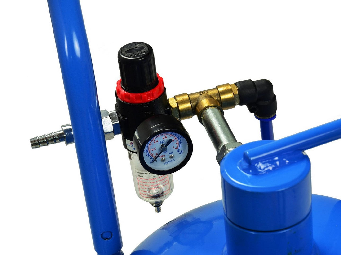 Mobilná exteriérová pieskovačka 19l Geko