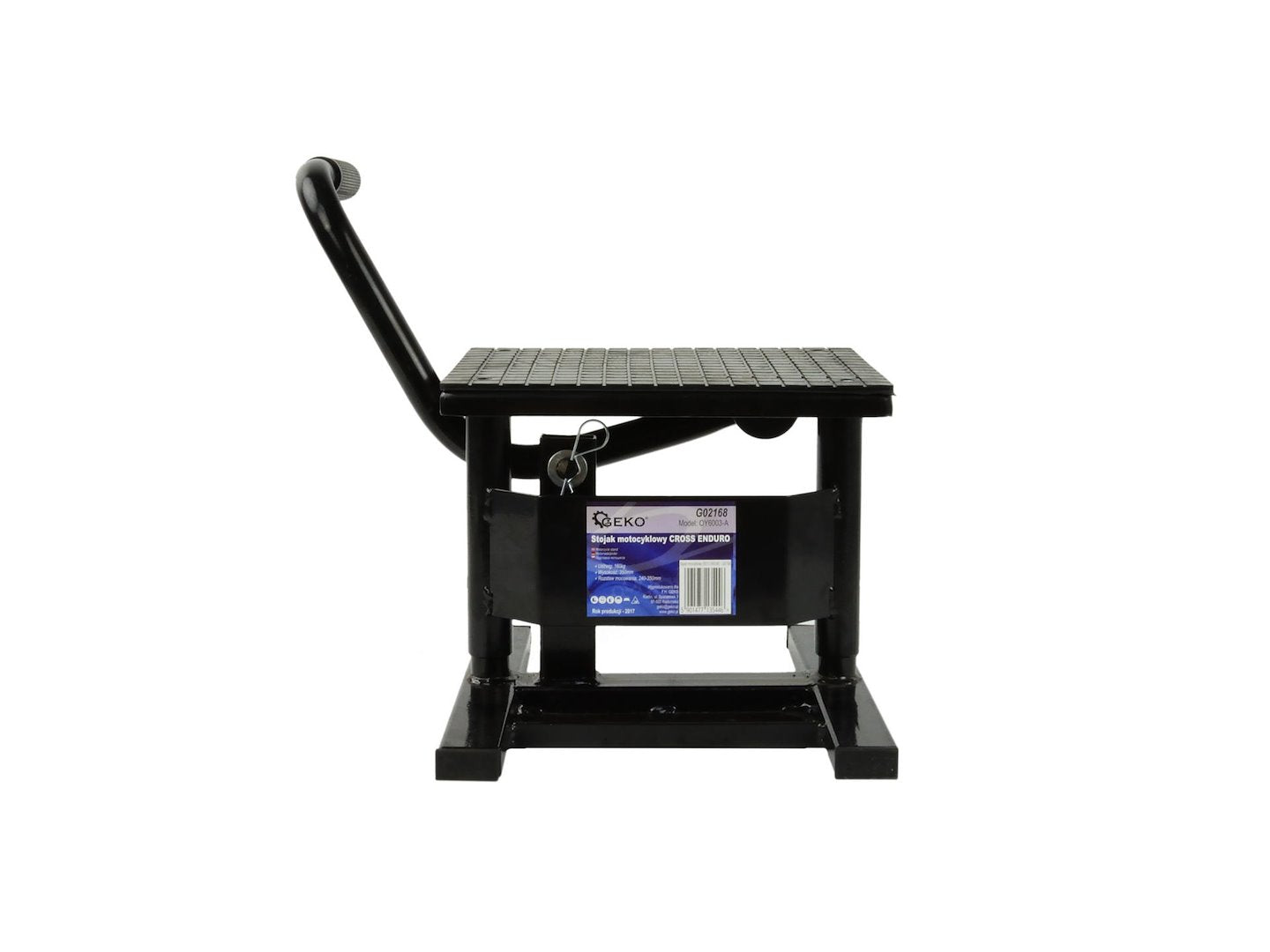 Stojan a zdvihák na motocykle Cross a Enduro, 160kg, Geko