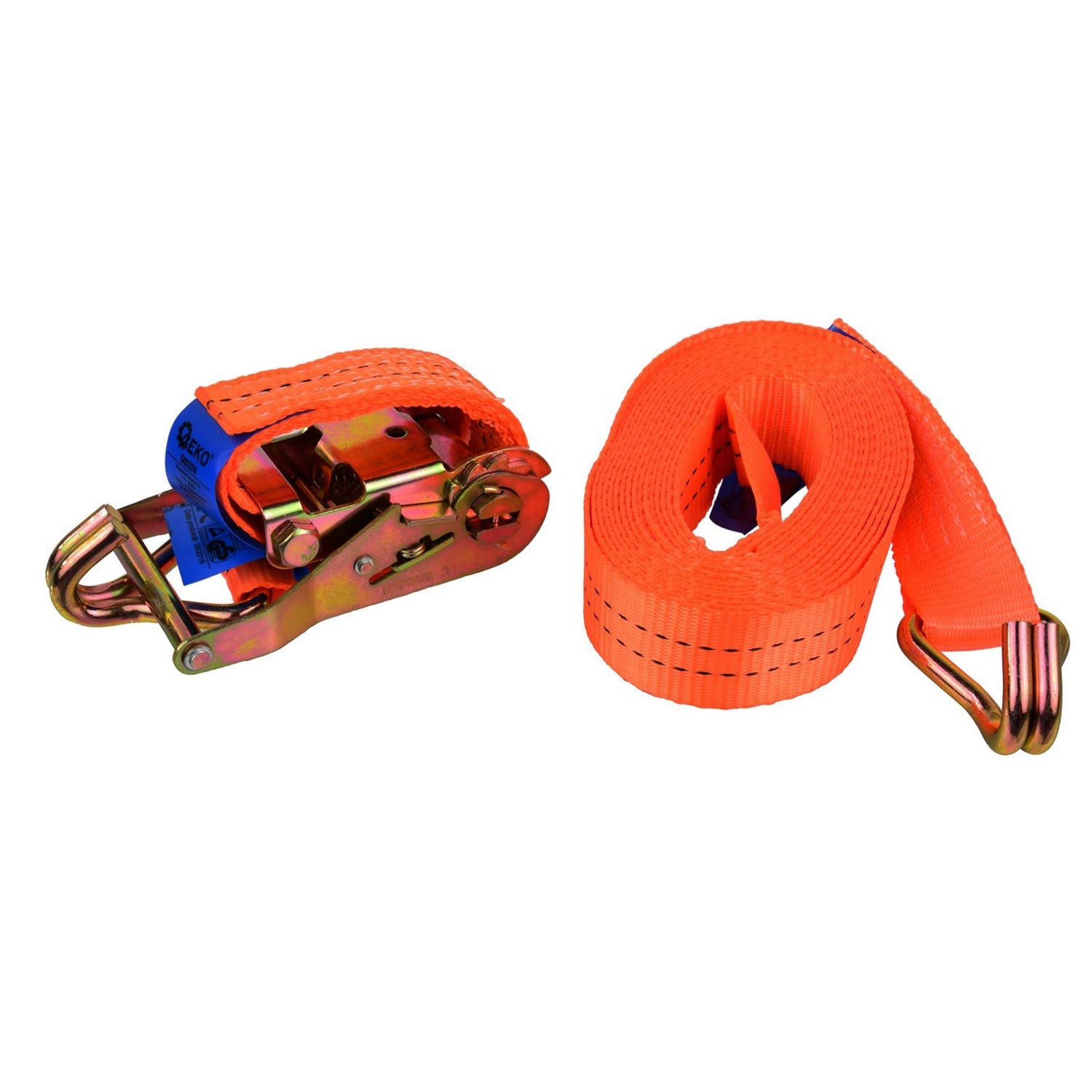 Upínací popruh s račňou 6 m 2 t 35 mm