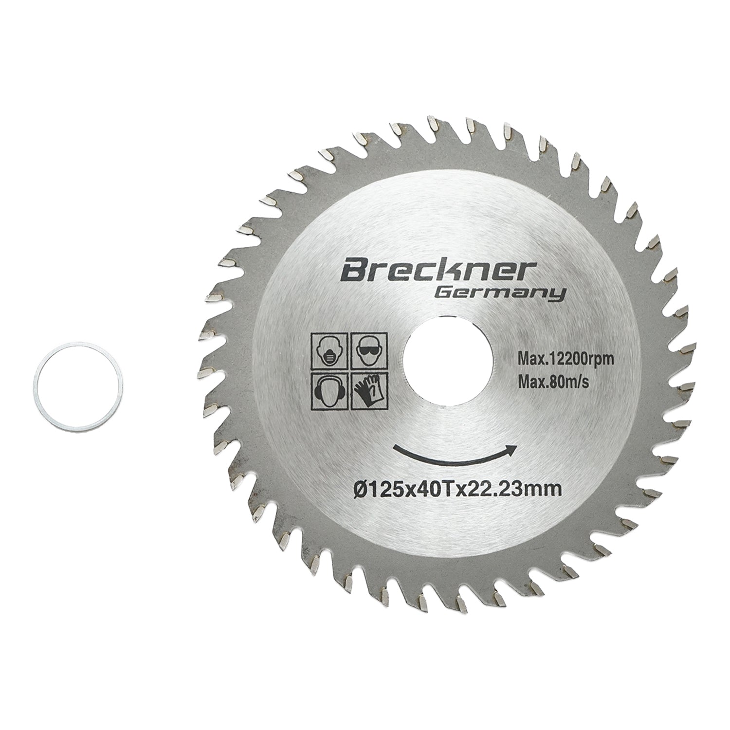 Vidiový pílový kotúč na drevo 125 x 1,2 x 22,23mm, 40 zubov