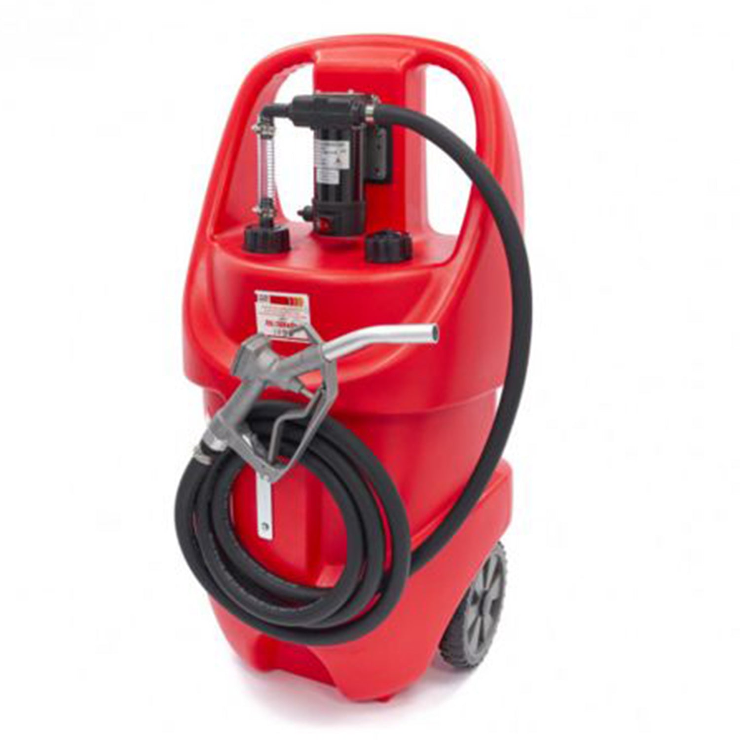 Mobilná čerpacia stanica na čerpanie nafty s nádržou 75l 40l/min 12V HBM