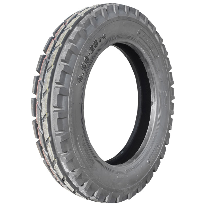 Poľnohospodárska agro pneumatika 650/20 prerušovaný lineárny dezén 10PR F2 UTB U-650
