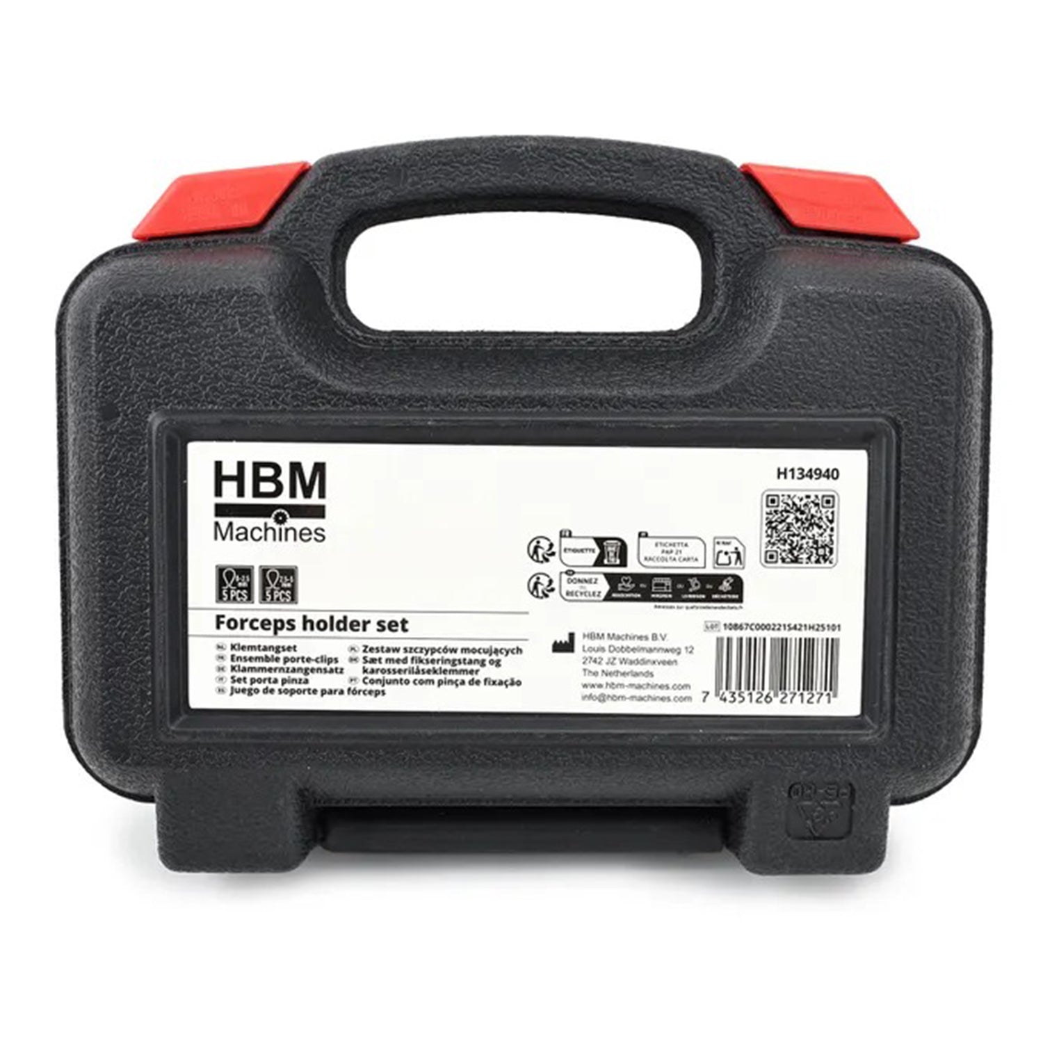 Kliešte a svorky na upevnenie plechu pri zváraní, 11 dielov HBM