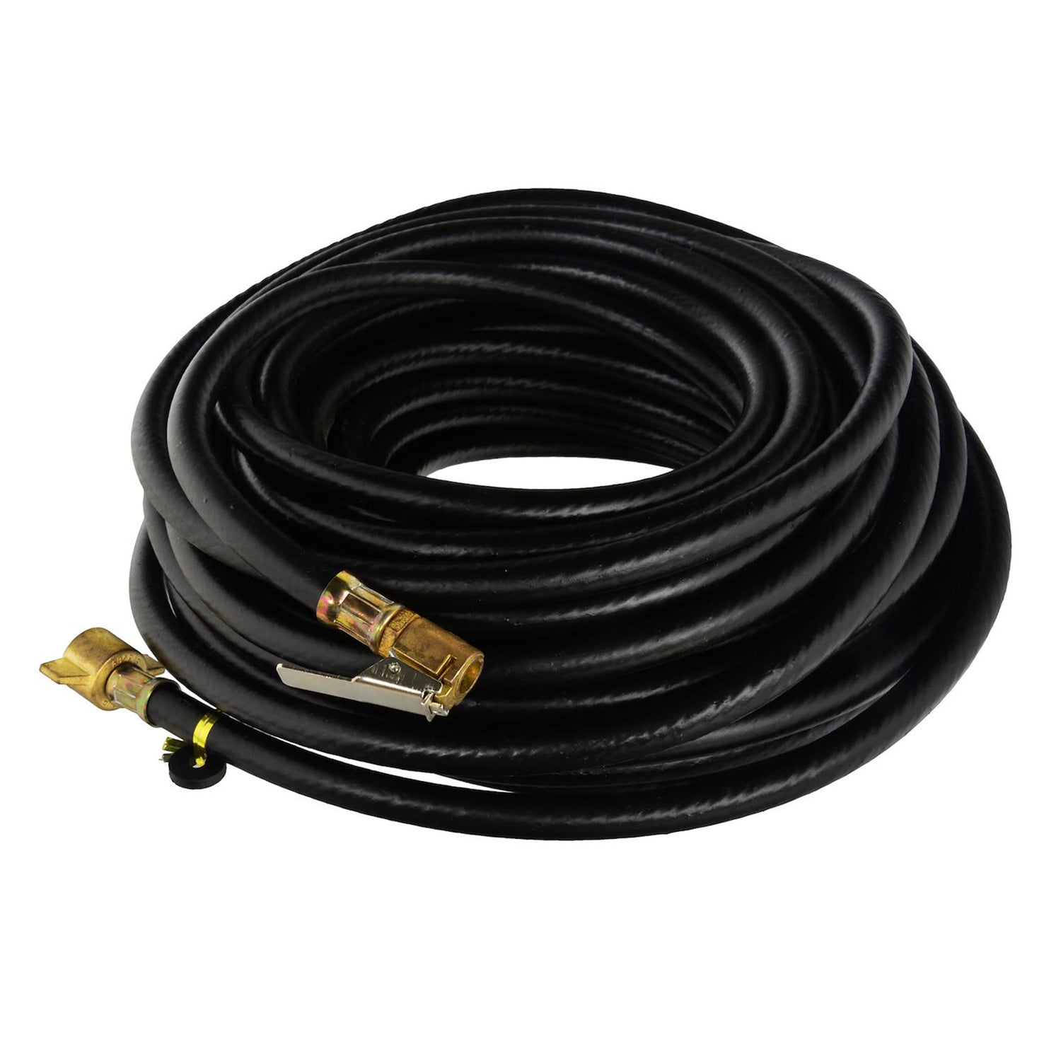 Pneumatická vzduchová hadica na hustenie pneumatík 18m, s prípojkou M12 a koncovkou na ventily Geko