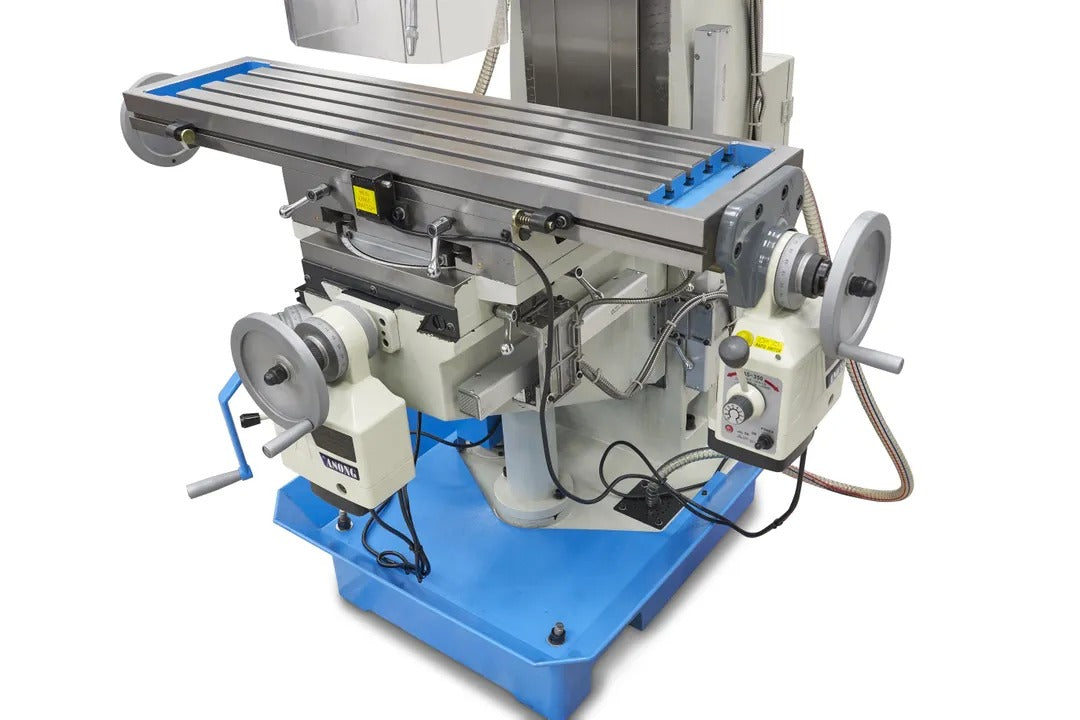 Profesionálna frézka a vŕtačka s veľkým stolom a digitálnym displejom BF 60 400V