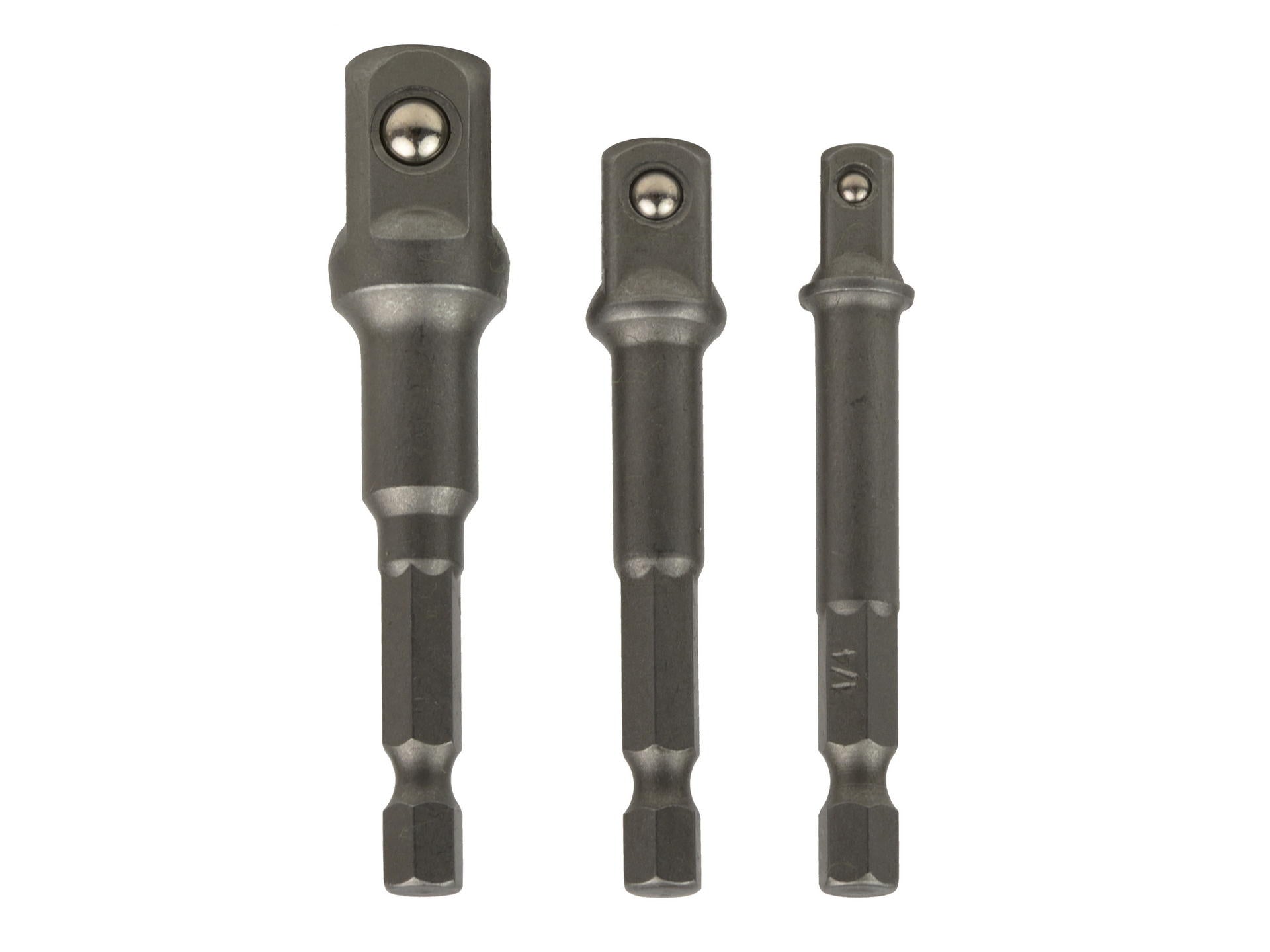 Sada adaptérov na nástrčné hlavice 1/4'' 3/8'' 1/2''