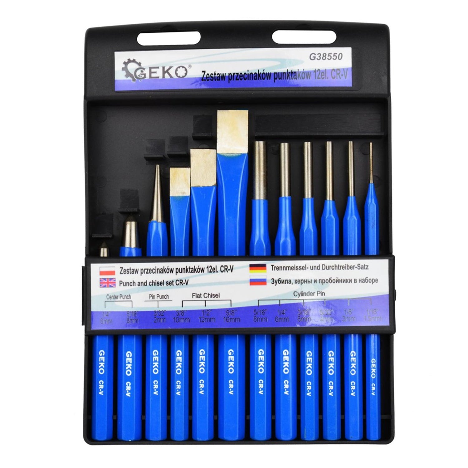 Sada sekáčov a tŕňov – 12 kusov – Geko