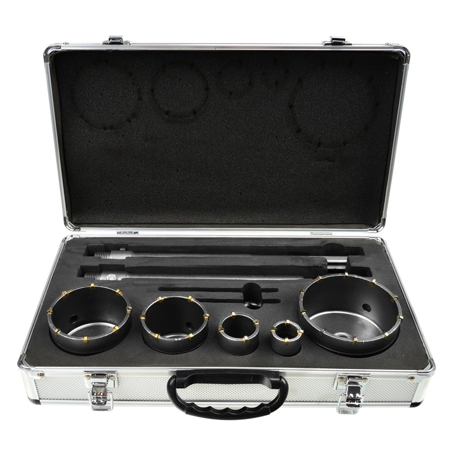 Sada vykružovacích korún na betón 9 kusov