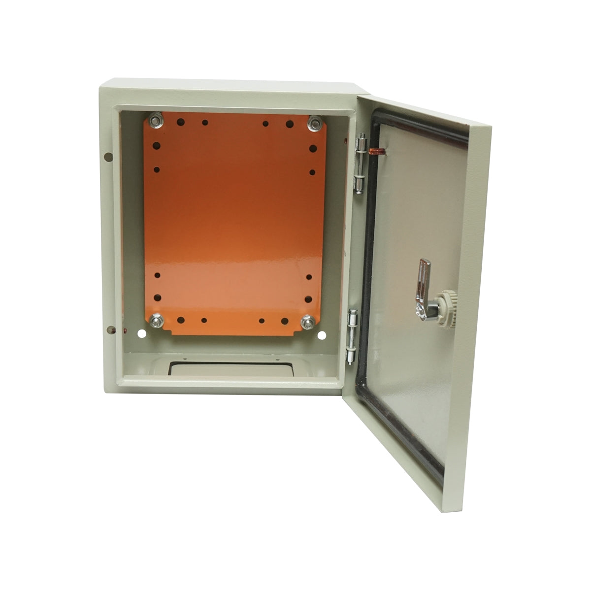 Kovová rozvodná skriňa s montážnym panelom PT 300 × 250 × 150mm, IP65
