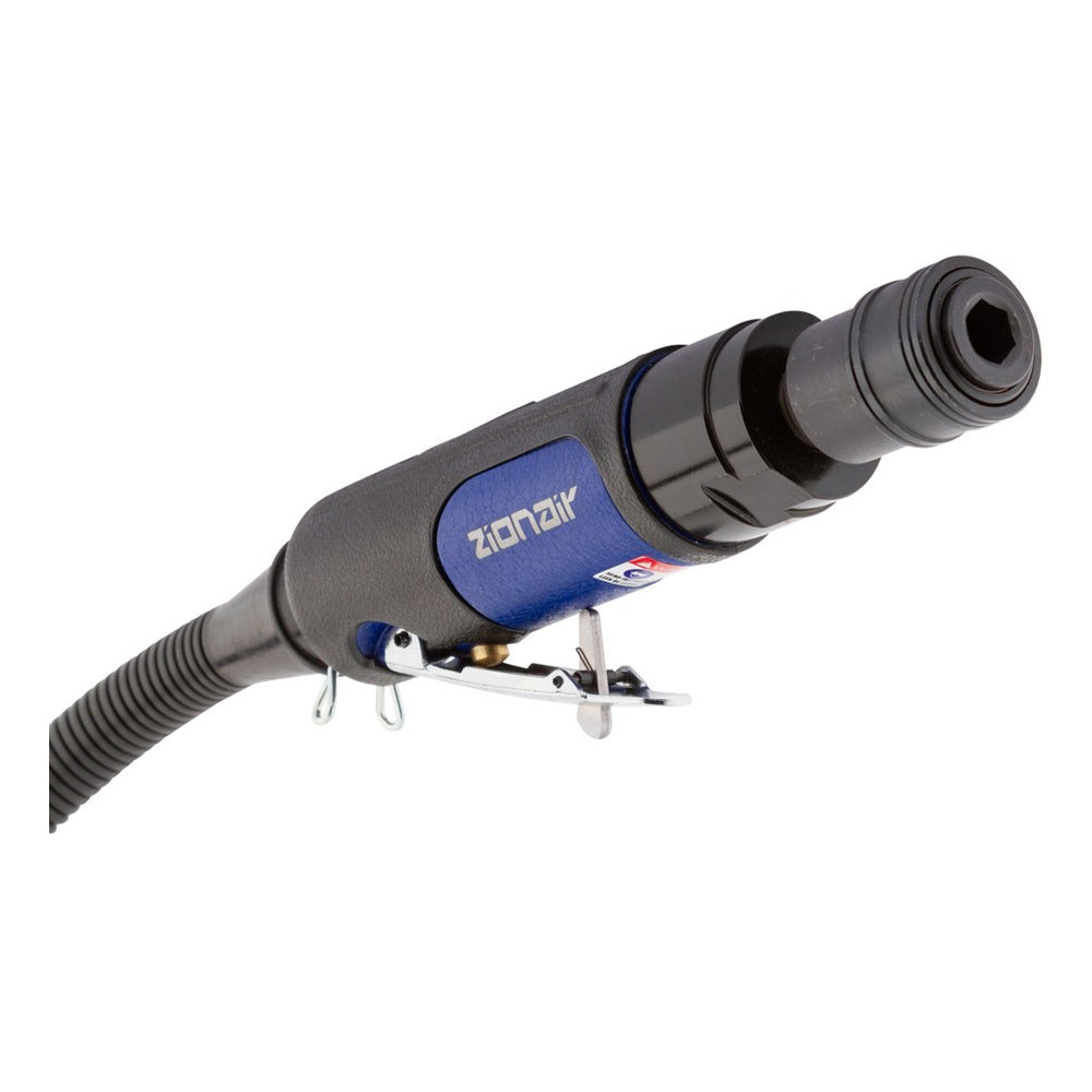 Pneumatická priama brúska s rýchloupínaním HEX 1/4'' na brúsenie pneumatík Zionair