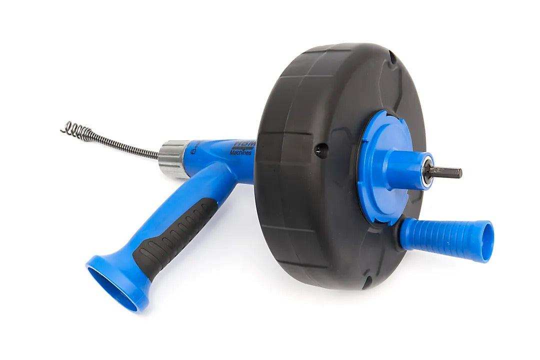 Špirála na čistenie odtokov 7,5 m, kompatibilná s vŕtačkou, pre potrubia s priemerom 30–50 mm, ideálna na drezy, odtoky a potrubia hbm holandsko