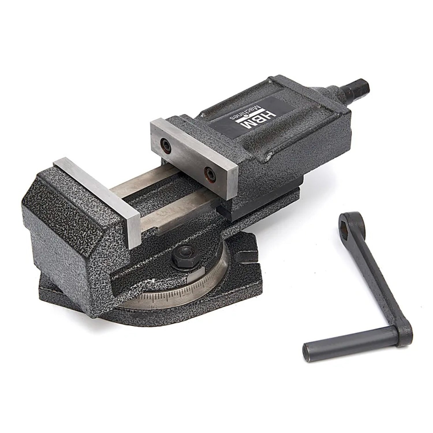 Zverák 80 mm pre vŕtačky a frézky, pre hutnícke a profesionálne práce – HBM Holandsko