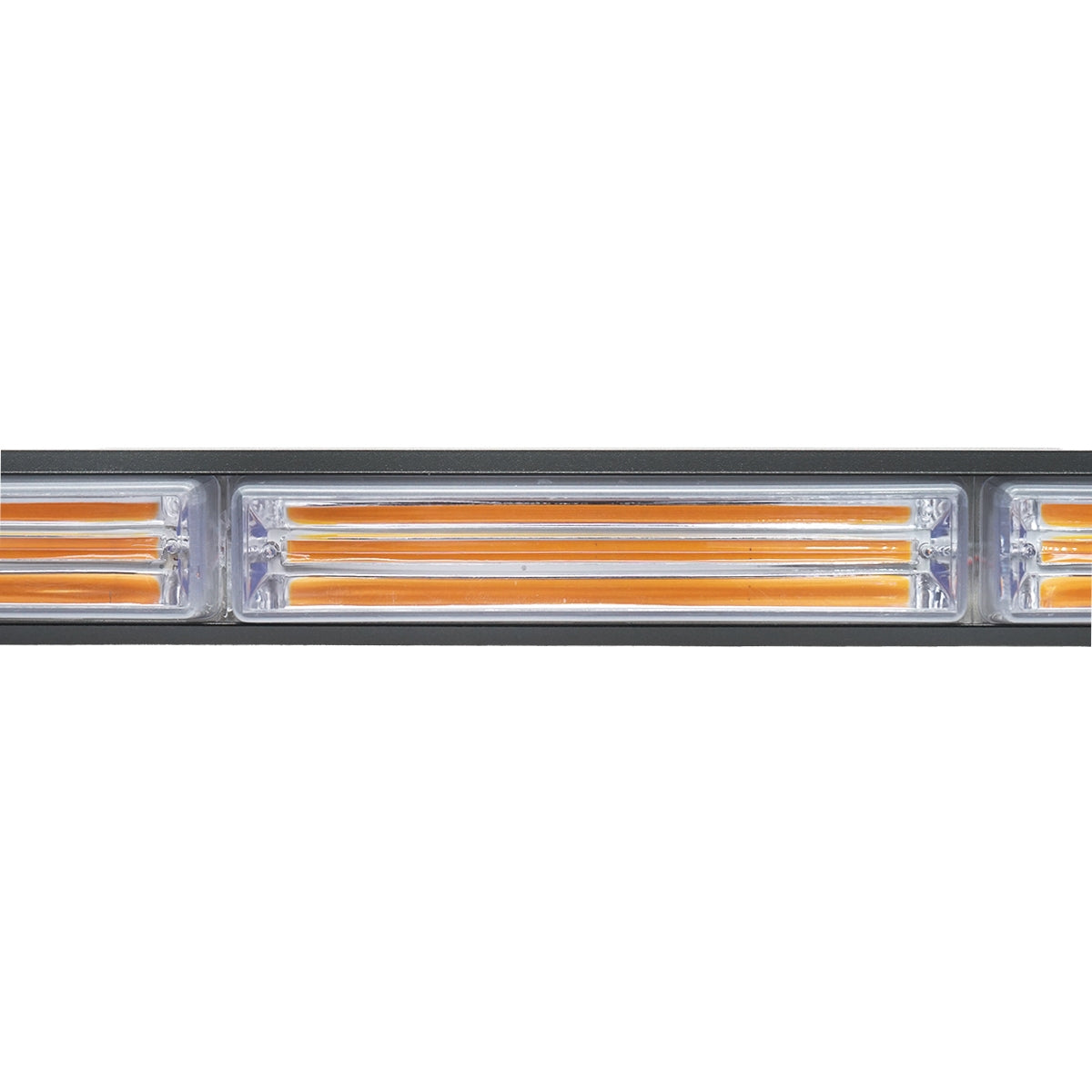 Stroboskop - svetelná alej, 5 modulov, 12-24V, žltá, Breckner Germany