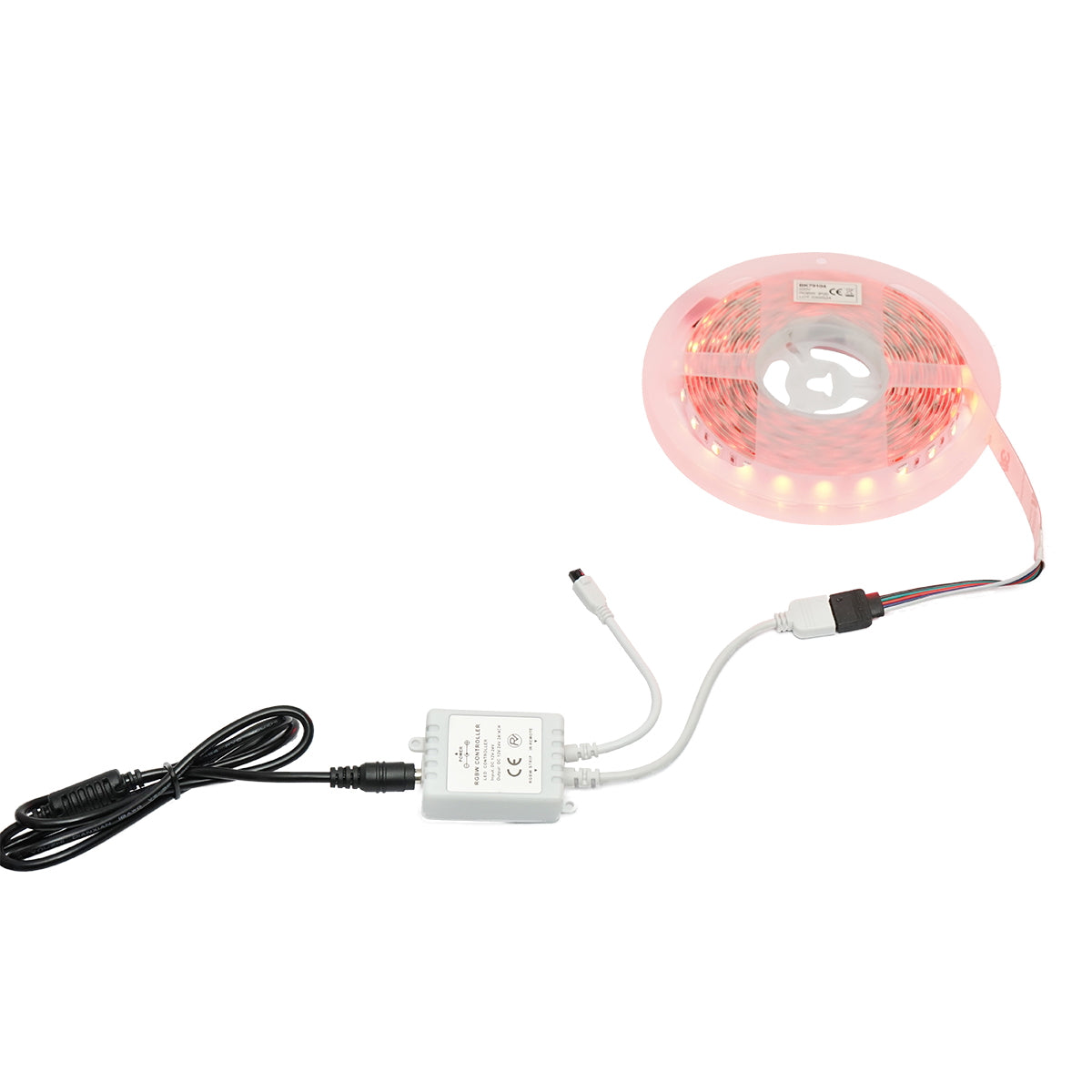LED pásik 5050 12W/m, RGBW, 12-220V, rolka 5m, 60 LED/m, IP20 Breckner Germany