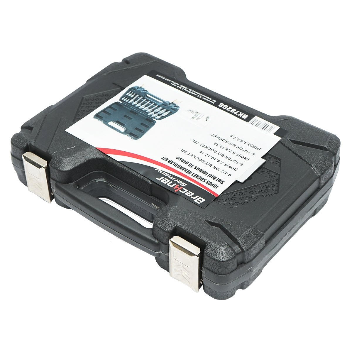 Sada 18 imbus bitov, krátkych a dlhých 1/4'' 1/2''