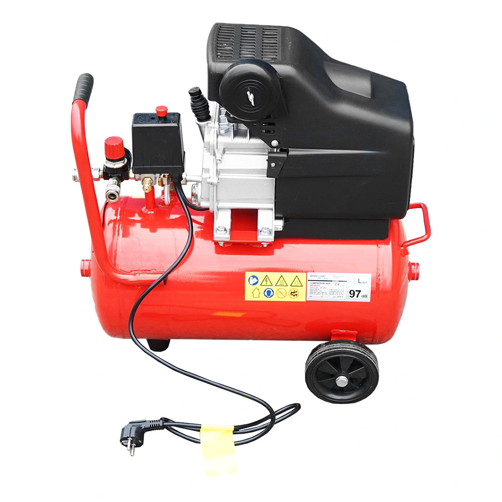 Vzduchový kompresor 24l 2hp