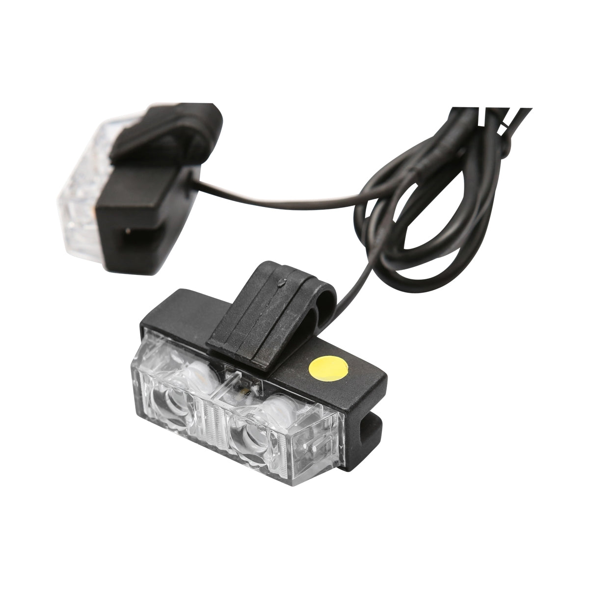LED stroboskop - svetelná LED rampa, 2 LED, žlté svetlo 12V Breckner Germany