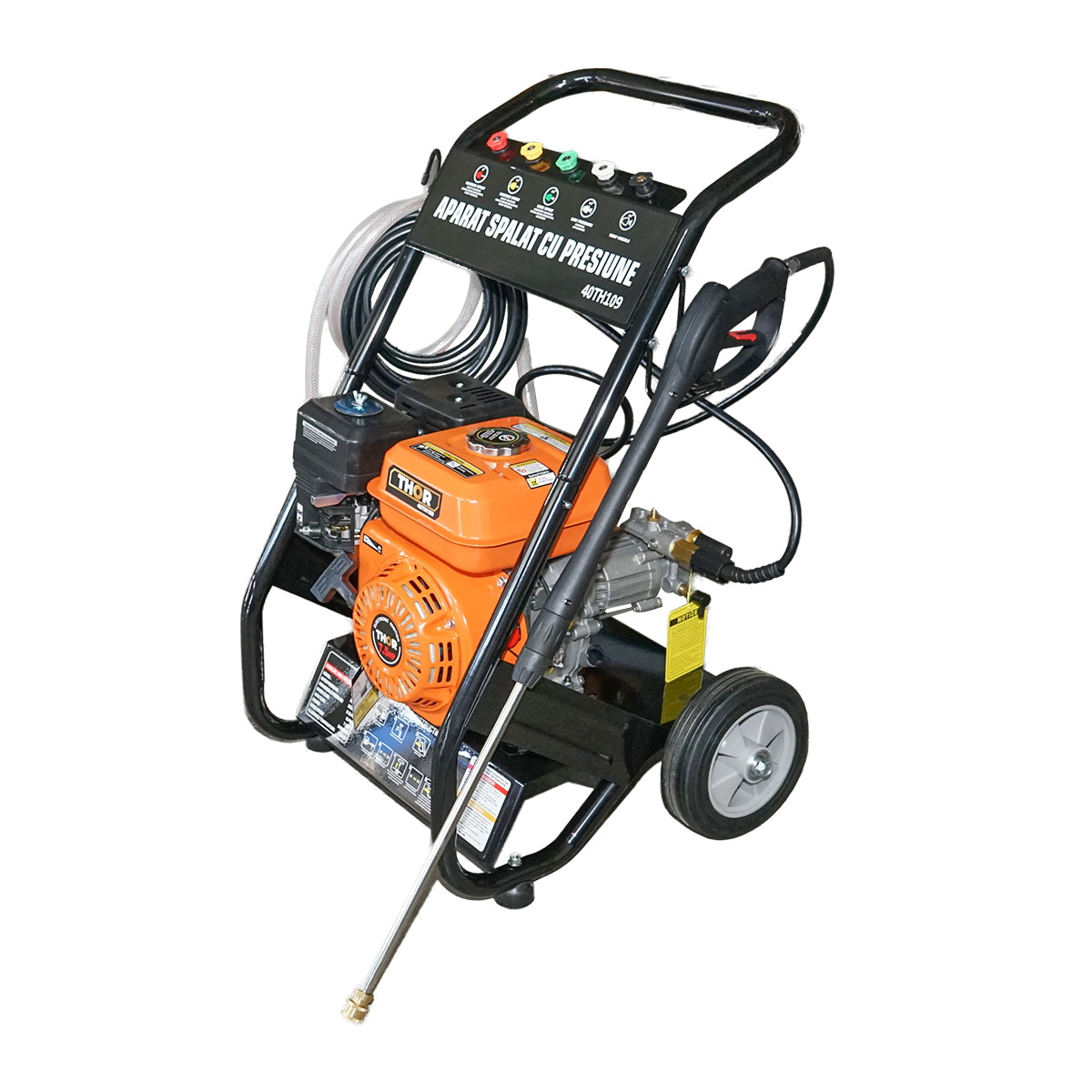 Vysokotlakový čistič 6,5HP 20MPa s hadicou a tryskou Thor