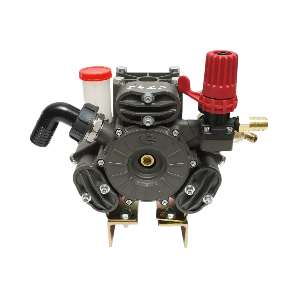 Trojpiestové čerpadlo P-100 pre postrekovač, Z=6 / 8,4mm, kompatibilné s poľským modelom