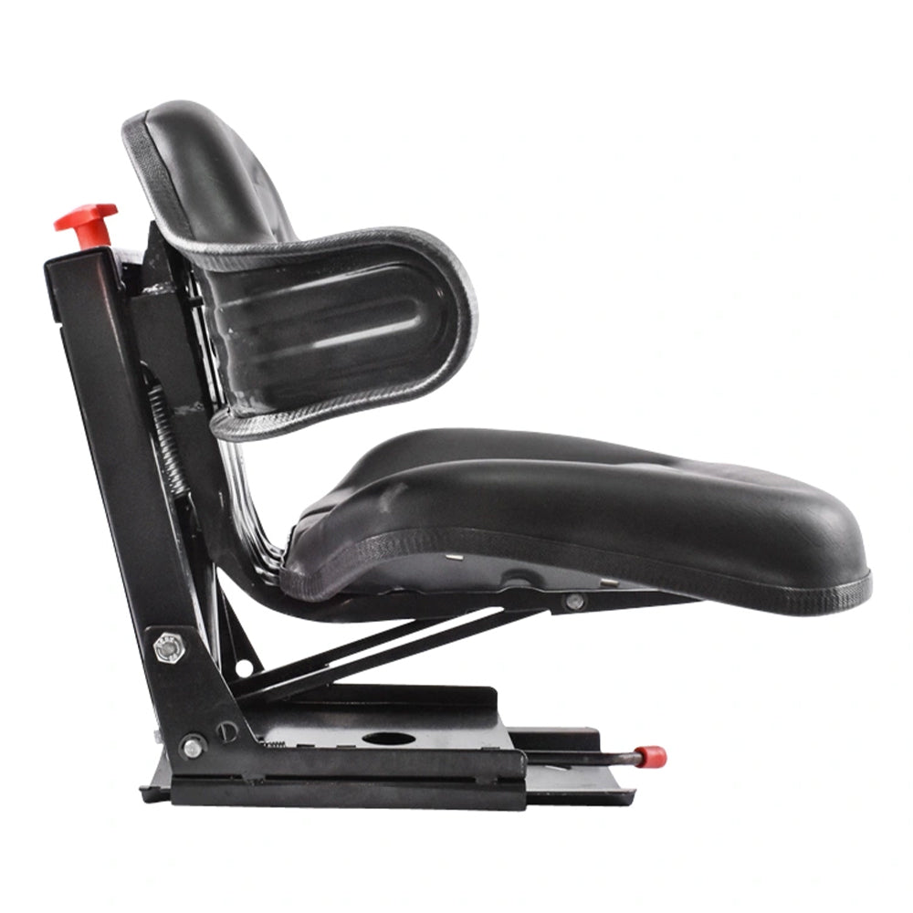 Sedačka s trojitým nastavením a tlmičom pre vysokozdvižné vozíky a traktory