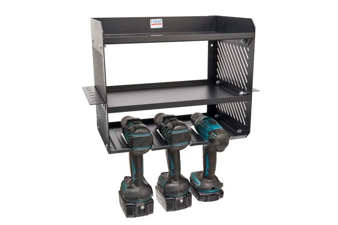 Závesná skrinka - nástenný organizér na elektrické a pneumatické náradie HBM