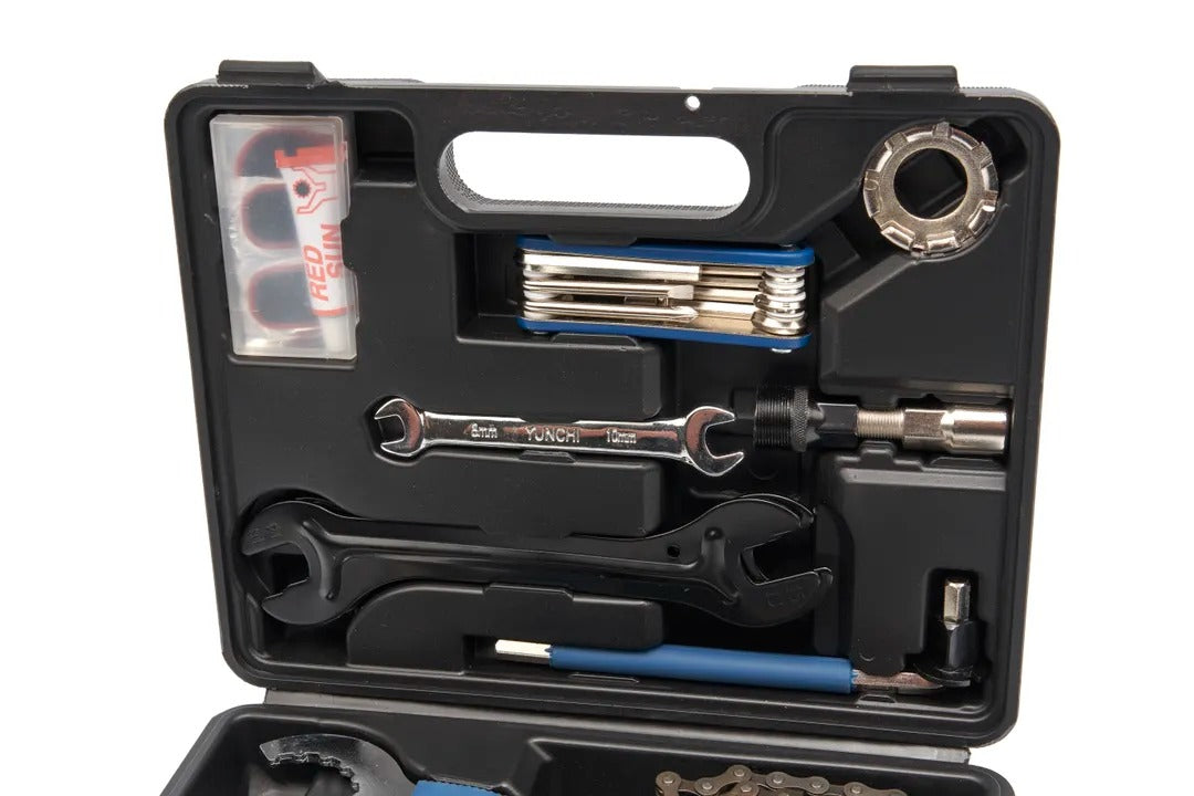 Súprava náradia na opravu bicyklov 18 kusov hbm