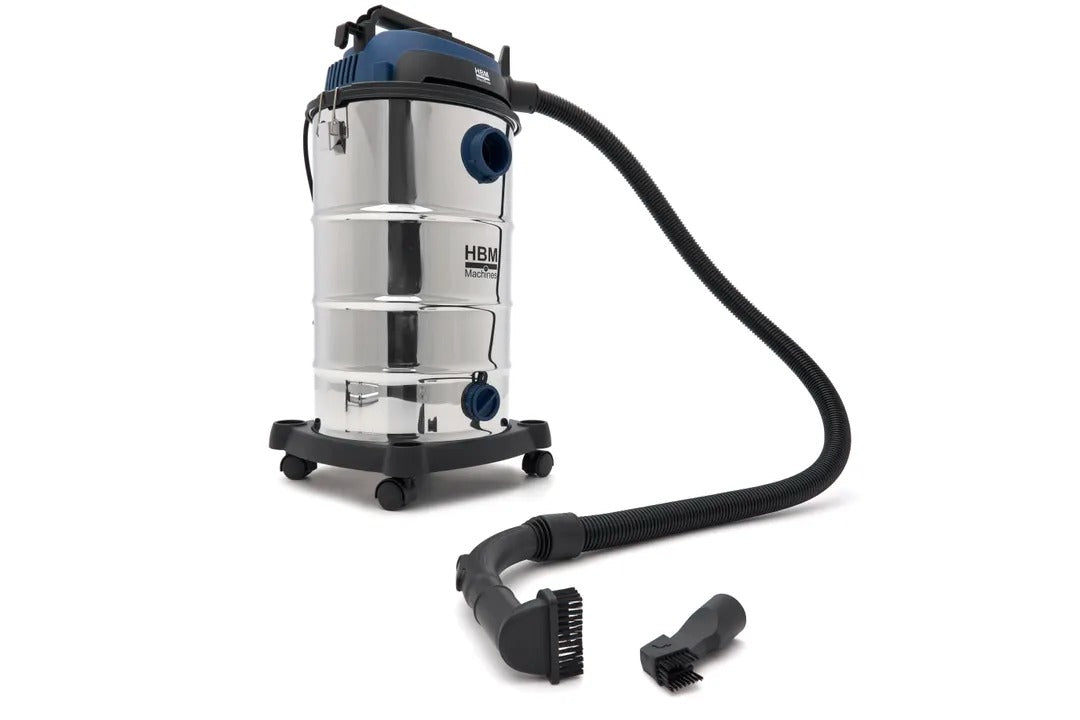 Profesionálny vysávač na suhé a mokré vysávanie, 1600W, 40l, kompaktný a tichý HBM