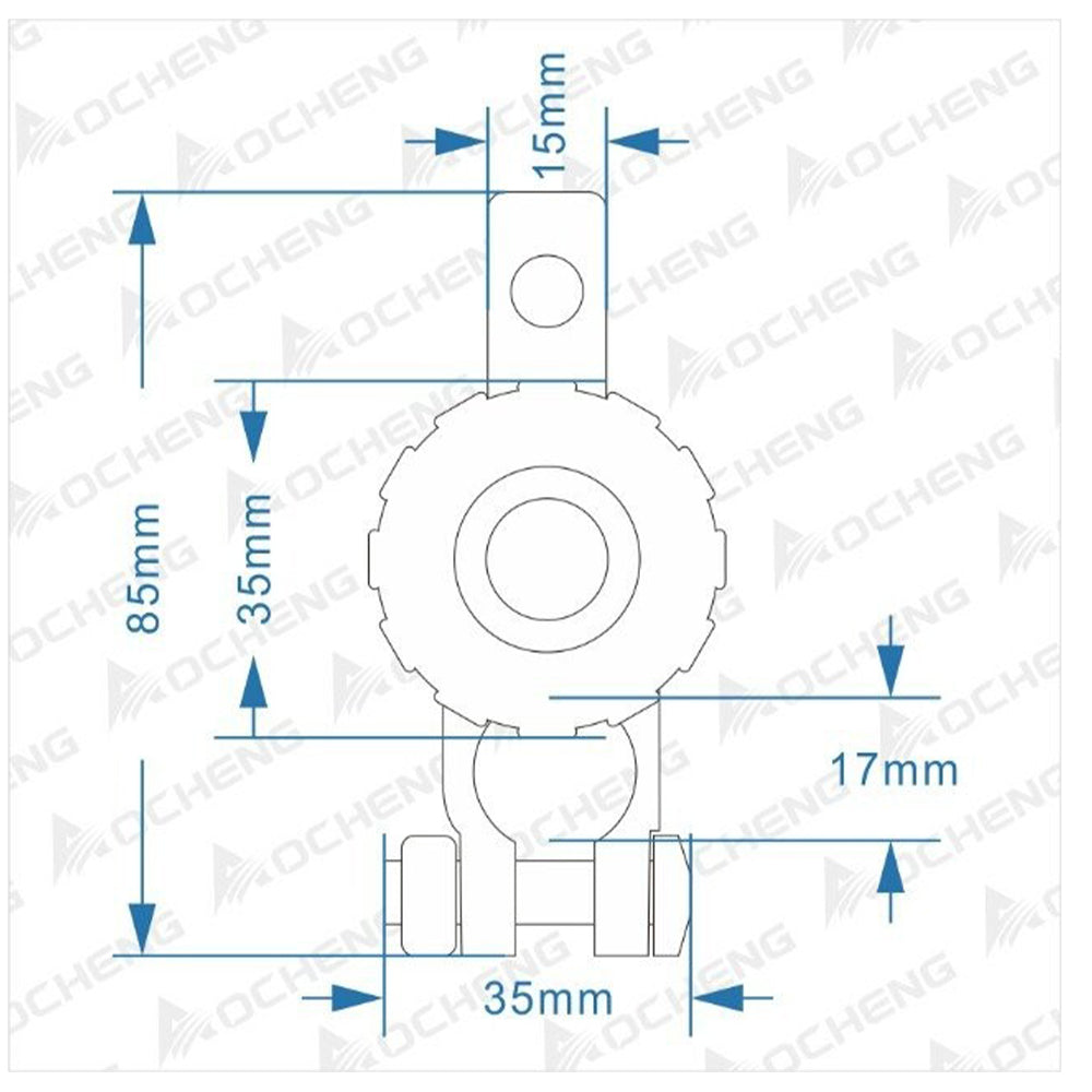 Univerzálna svorka – rýchloupínacia svorka na autobatériu