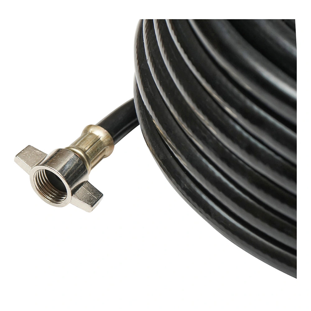 Pištoľ na hustenie pneumatík s manometrom a 13m hadicou