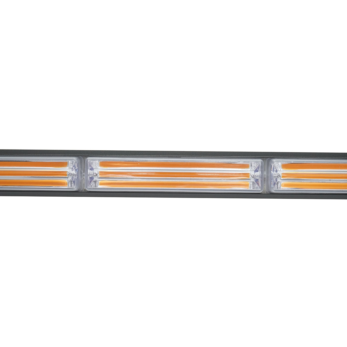 Stroboskop - svetelná alej, 7 modulov, 12-24V, žltá, Breckner Germany