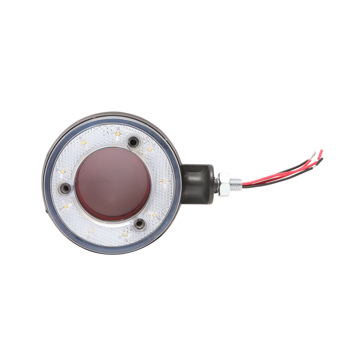 LED obrysové svetlo 12/24V na zrkadlo nákladného auta, červeno-biele FR0330RW Breckner Germany