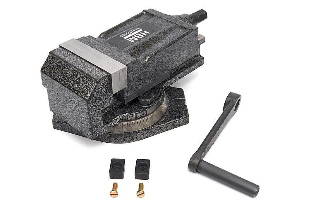 Zverák 80 mm pre vŕtačky a frézky, pre hutnícke a profesionálne práce – HBM Holandsko