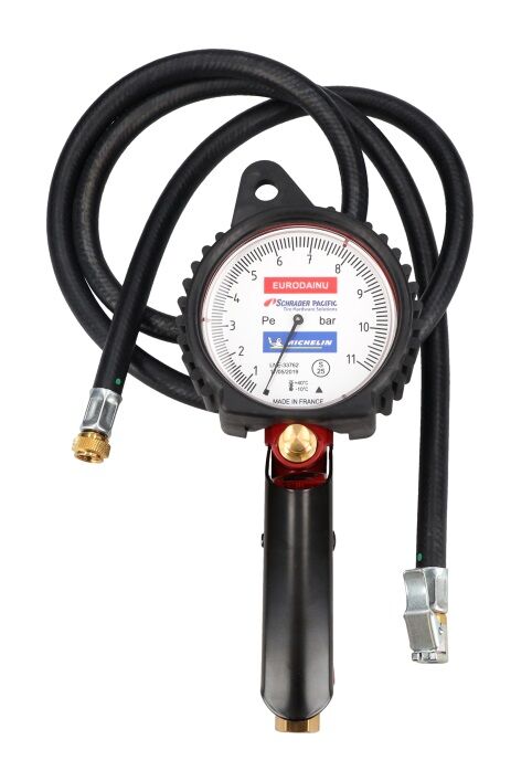 Profesionálna pištoľ na hustenie pneumatík Schrader Michelin Eurodaiu 0 - 11bar