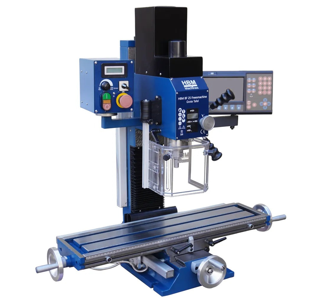 Fréza a vŕtačka s digitálnym displejom BF 25, 750W, 230V