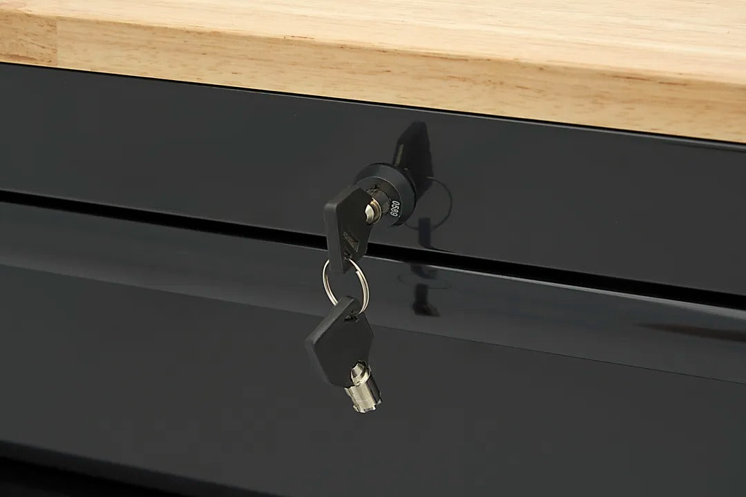 Skriňa na náradie s 11 zásuvkami a pracovným stolom 109cm HBM machines