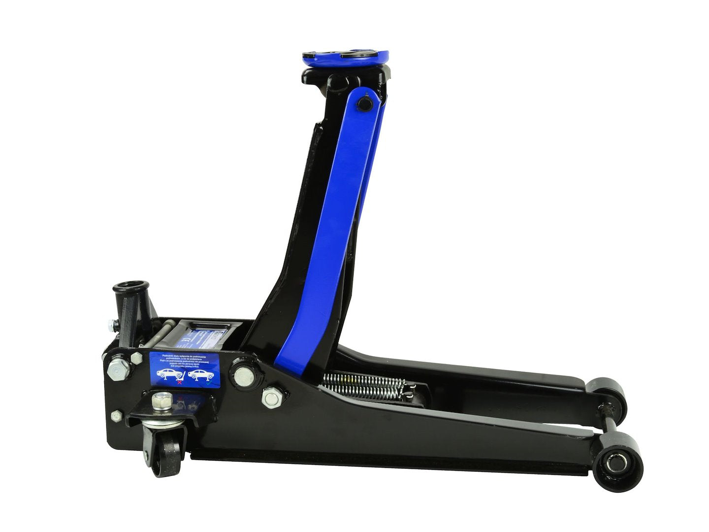 Hydraulický nízkoprofilový pojazdný zdvihák - žaba 3t, 75 - 500mm Geko