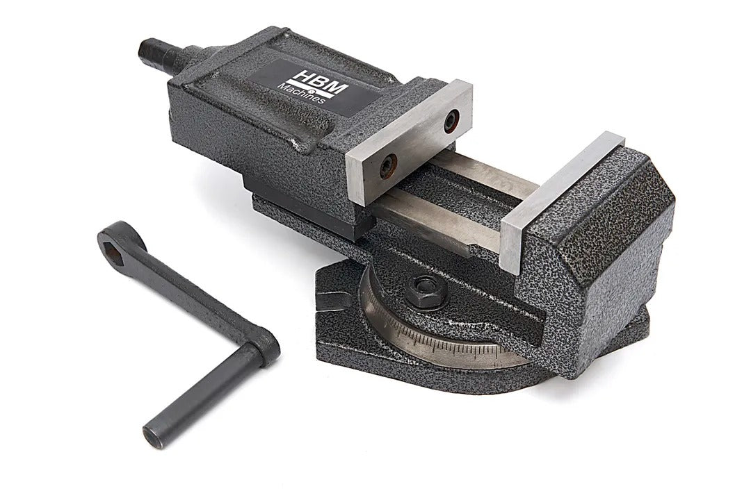 Zverák 80 mm pre vŕtačky a frézky, pre hutnícke a profesionálne práce – HBM Holandsko
