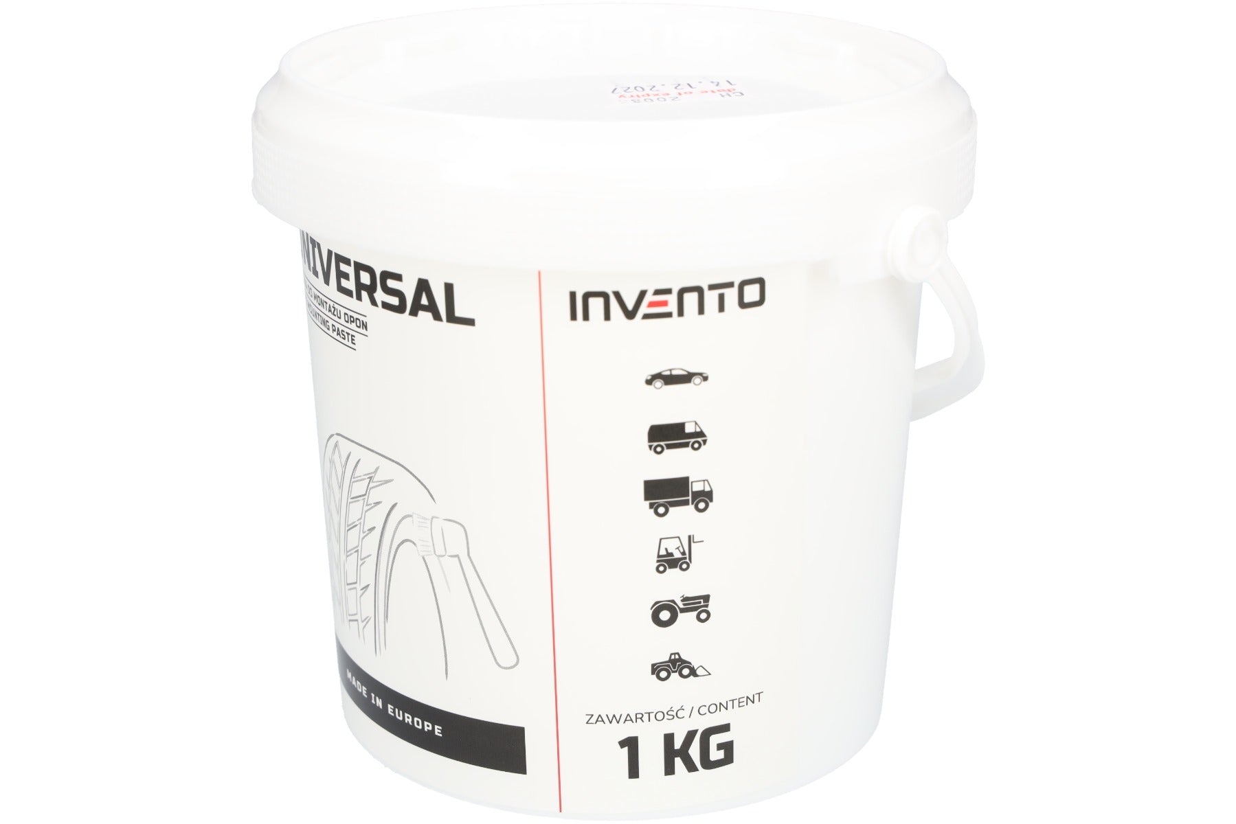 Univerzálna montážna pasta na pneumatiky Invento 1kg