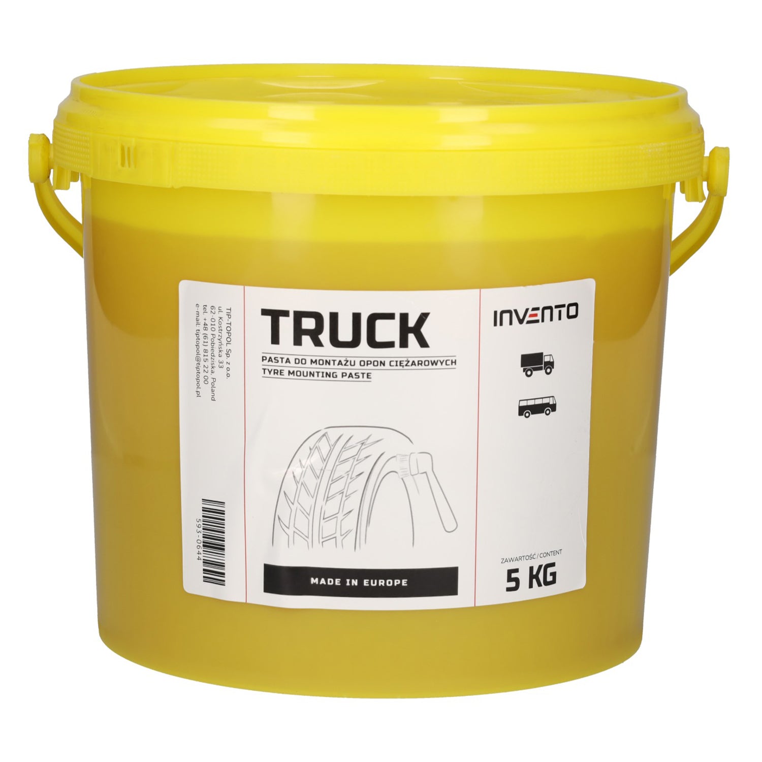 Pasta na montáž nákladných pneumatík 5kg Invento