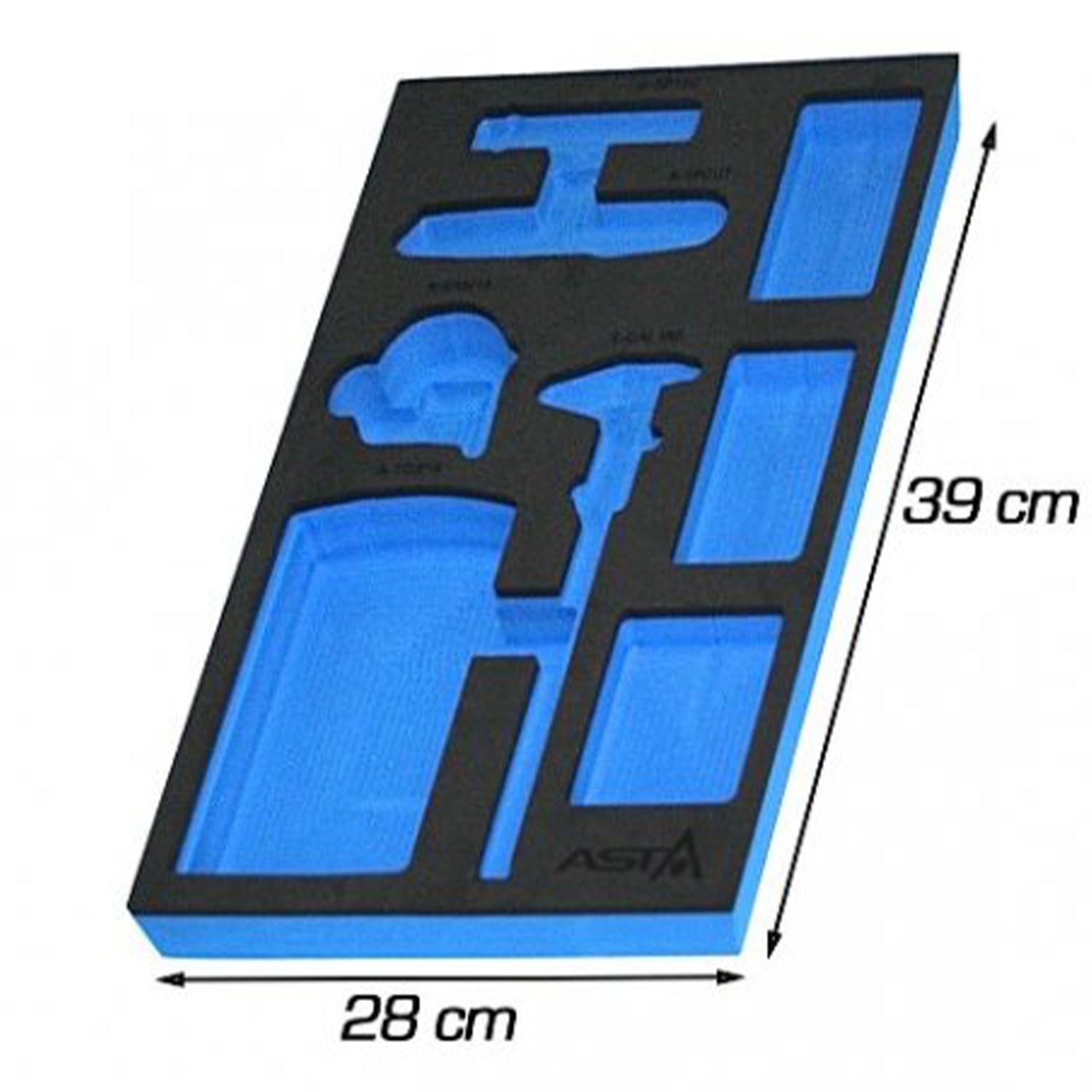 Penová vložka na náradie
