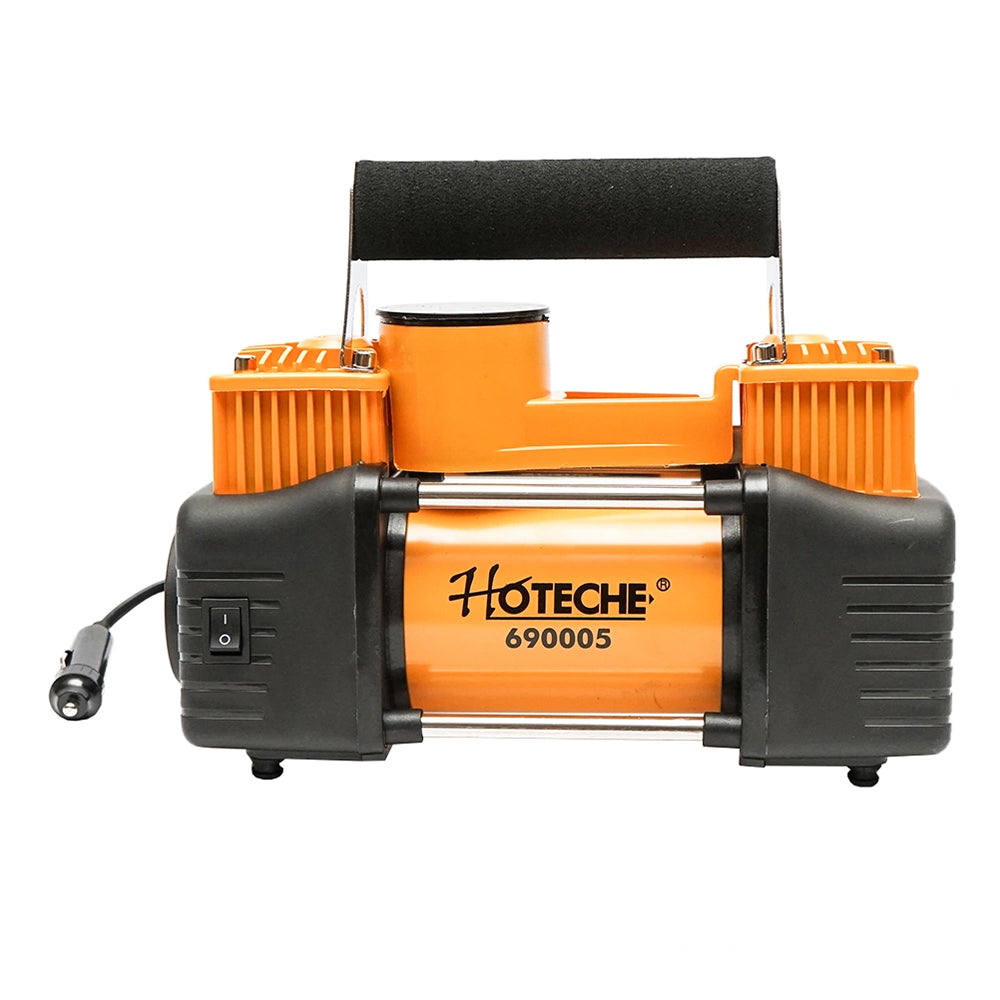 Vzduchový kompresor do auta s baterkou - svetlom 12V