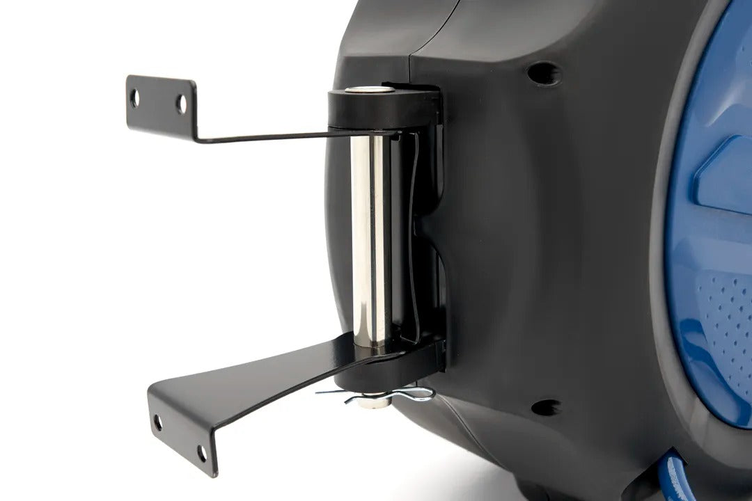 Automatický samonavíjací bubon s hadicou na stlačený vzduch, aretáciou a 180° otočným držiakom HBM