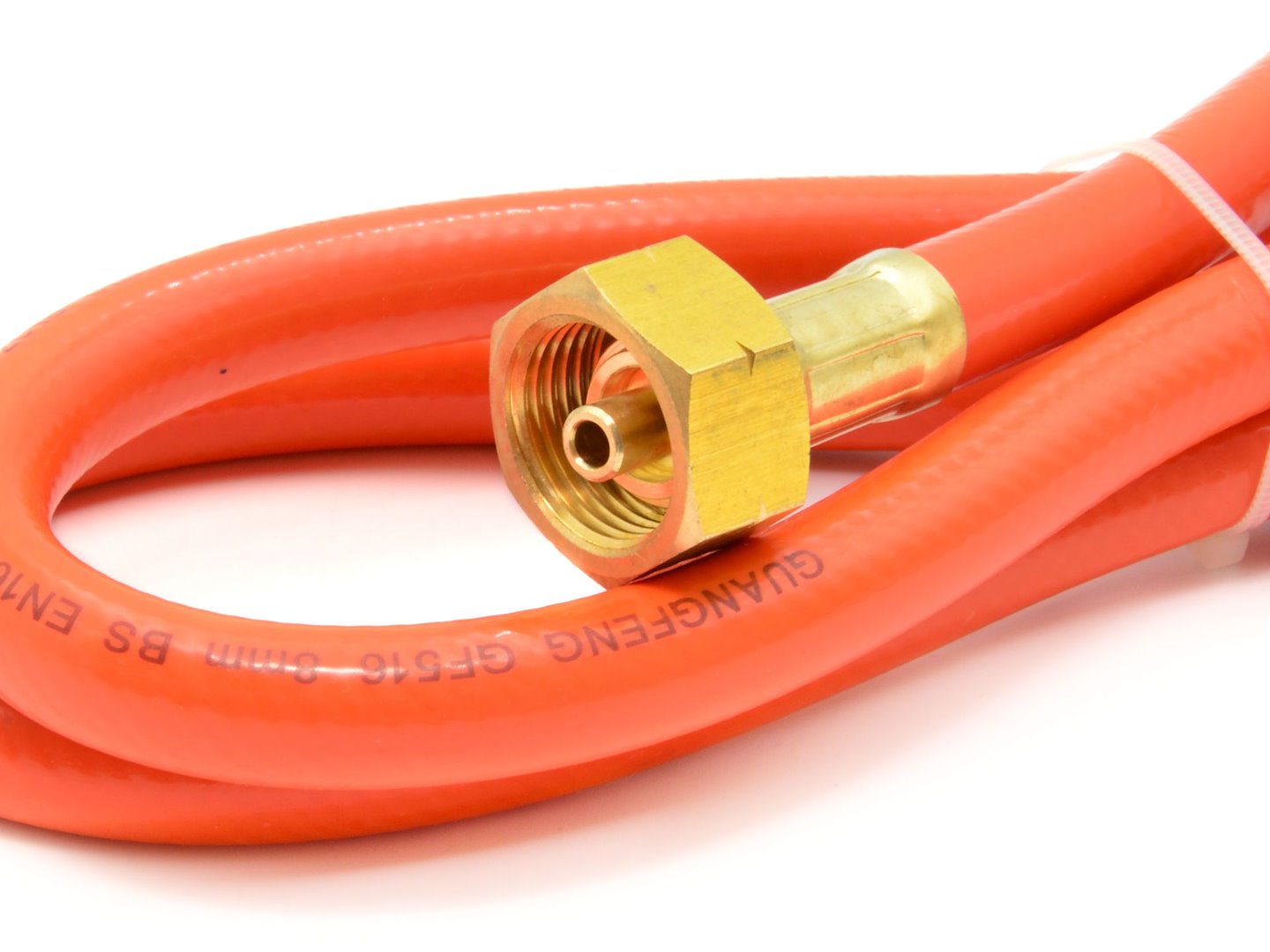 Plynová hadica 1,5m, pripojenie GW 3/8" W21.8mm, Geko