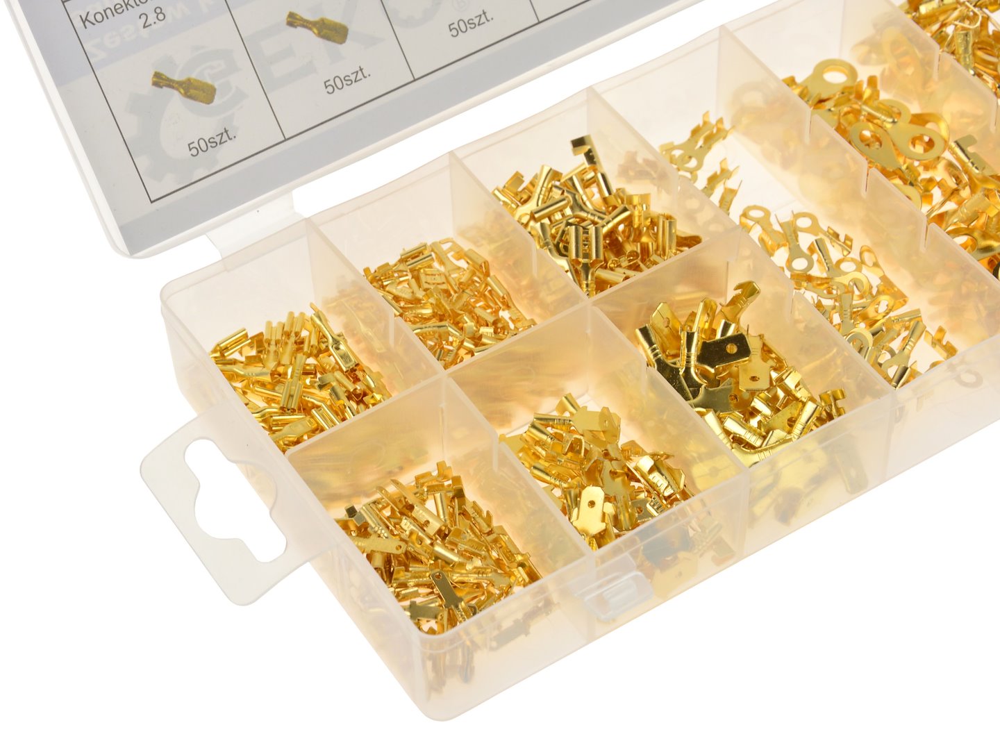 Sada automobilových konektorov 450ks 2,8 - 8,2mm Geko