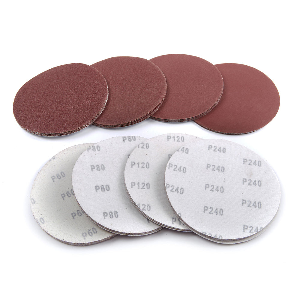 Sada 40 brúsnych papierov so suchým zipsom, 150mm